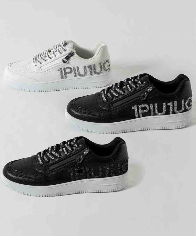 ウノピゥウノウグァーレトレ リラックス（1PIU1UGUALE3 RELAX）/1PIU1UGUALE3 RELAX スパークリングロゴスニーカー