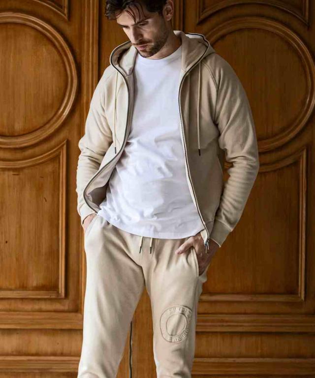 1 PIU 1UGUALE 3 バイカージョガーパンツ 1PIU1UGUALE3 RELAX ウノピュウノウグァーレトレ バイカー