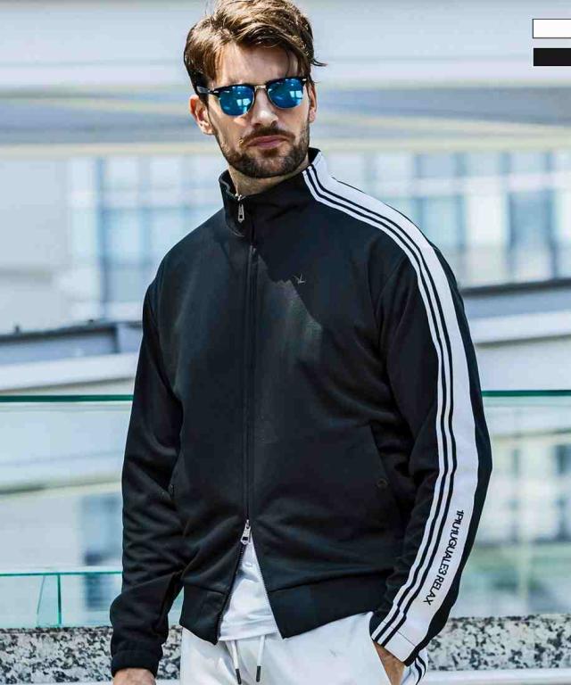 ウノピゥウノウグァーレトレ リラックス（1PIU1UGUALE3 RELAX）/1PIU1UGUALE3 RELAX ジャージーライントラックジャケット