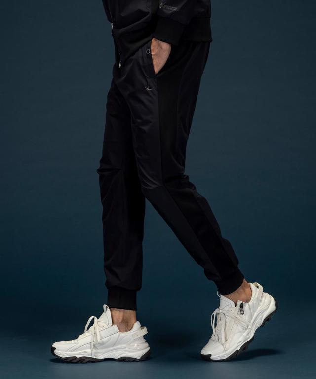 希少】ウノピゥウノウグァーレトレ ジョガーパンツ 人気ブラック Ⅲ S