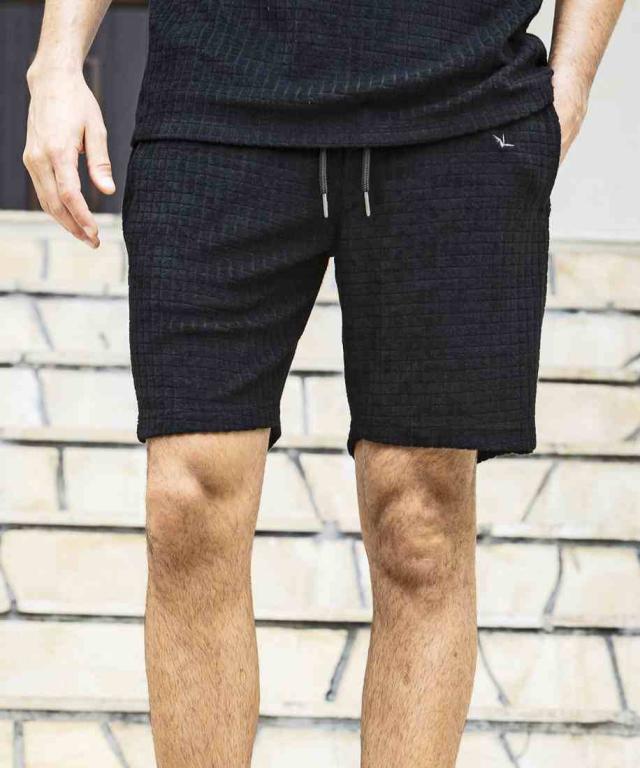 ウノピゥウノウグァーレトレ リラックス（1PIU1UGUALE3 RELAX）/1PIU1UGUALE3 RELAX ブロックパイルショーツ