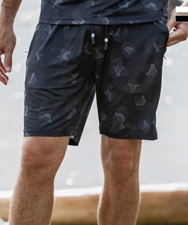 ウノピゥウノウグァーレトレ リラックス（1PIU1UGUALE3 RELAX）/1PIU1UGUALE3 RELAX レオパードラッシュガードショーツ