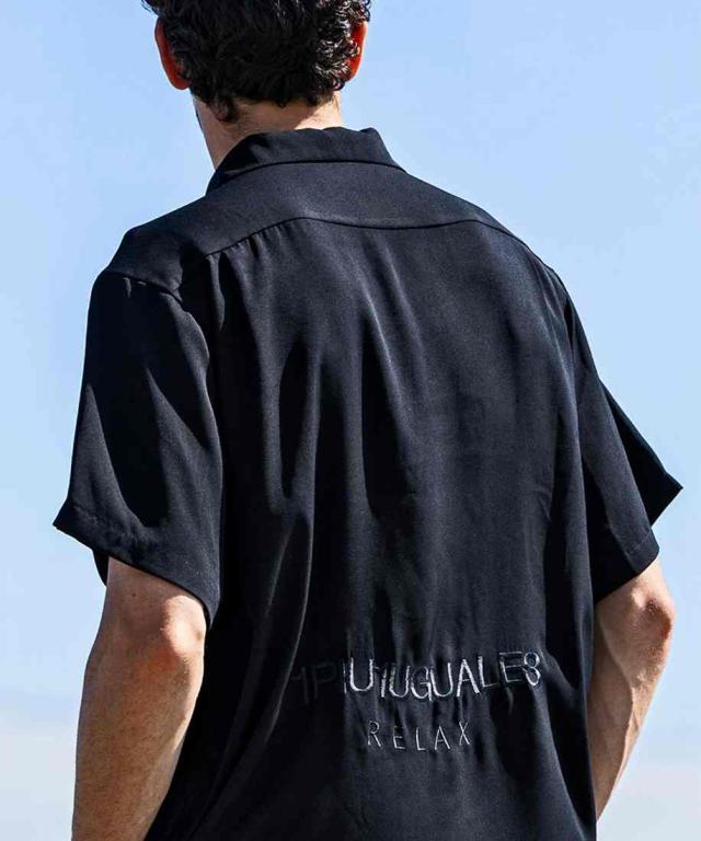 ウノピゥウノウグァーレトレ リラックス（1PIU1UGUALE3 RELAX）/1PIU1UGUALE3 RELAX ロゴアロハTシャツ_17