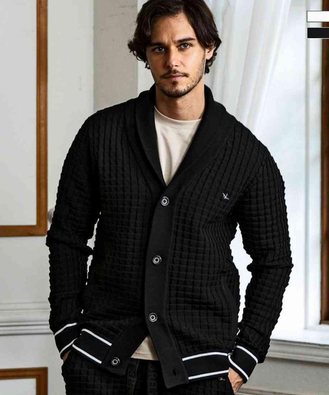 ウノピゥウノウグァーレトレ リラックス（1PIU1UGUALE3 RELAX）/1PIU1UGUALE3 RELAX スクエアパターンニットショールカラーの通販は