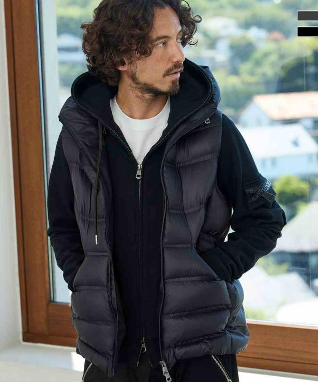 2025 秋冬新作！ Y-3 ワイスリー メンズ ダウンベスト JX7281 / M PUFF