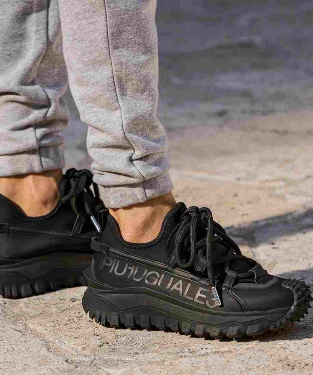 ウノピゥウノウグァーレトレ リラックス（1PIU1UGUALE3 RELAX）/1PIU1UGUALE3 RELAX ボリュームソールサイドロゴスニーカー