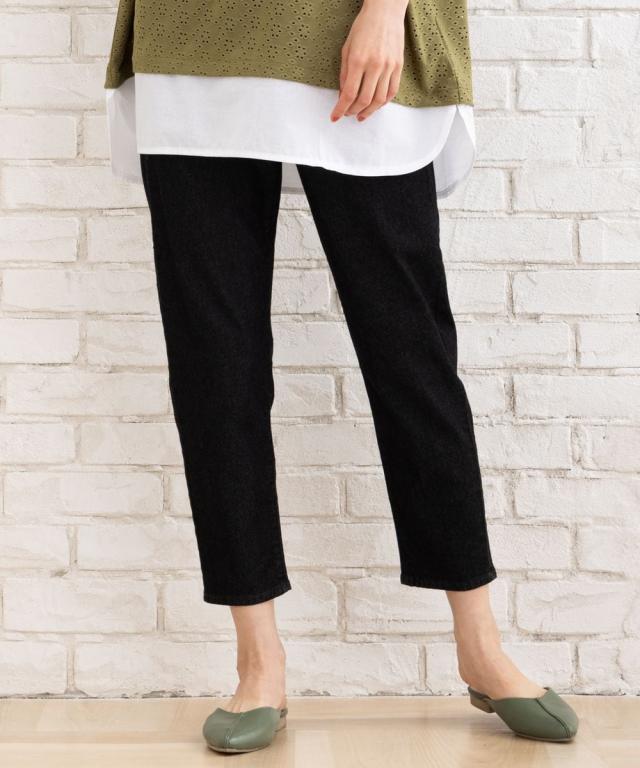 サブ ストリート（sab street）/【大きいサイズ】 9号・15号・19号(M・3L・5L) FONTLAB カラーデニムパンツ