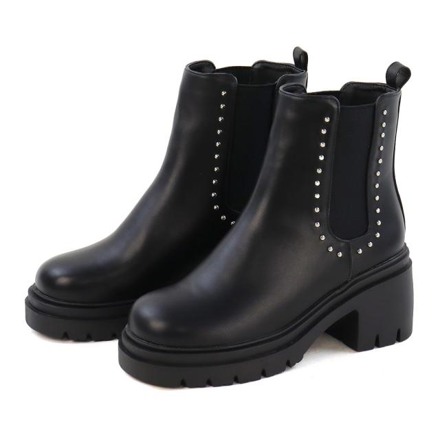 リバティドール（Liberty Doll）/★スタッズサイドゴアショートブーツ★9124の通販は