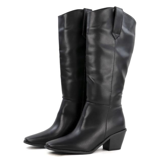 リバティドール（Liberty Doll）/★ロングウエスタンMIXジョッキーブーツ★9130の通販はその他ブーツ