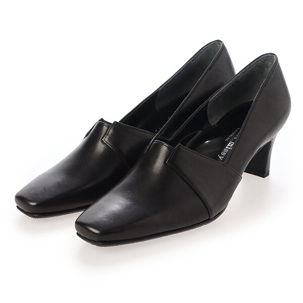ミッシー デ ミッシー（missy des missy）/サイドのカッティングが綺麗な甲深デザインパンプス