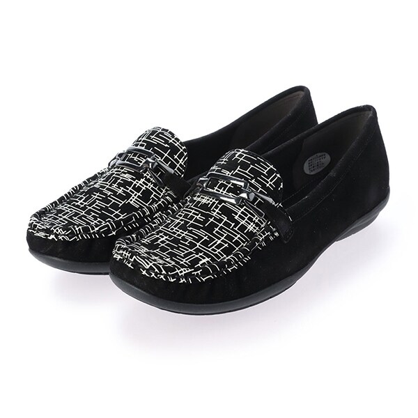 あしながおじさん スリッポン カジュアルシューズ 本革 レザー