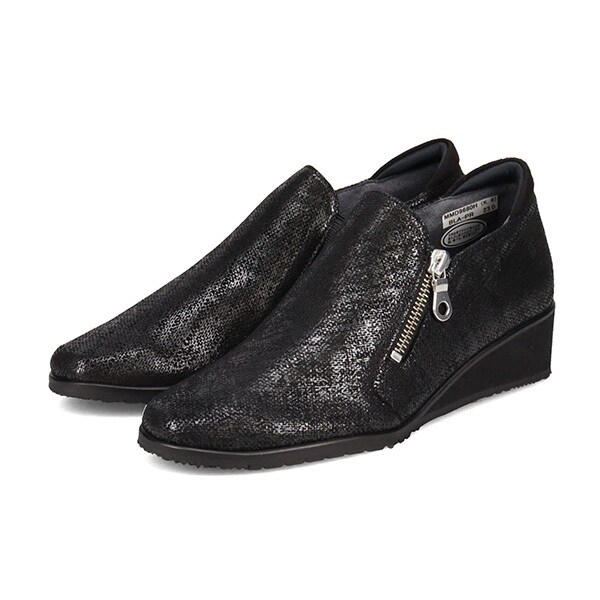 ミッシー デ ミッシー（missy des missy）/しっとり＆ソフトなさわり心地が特徴の牛革を使用した ショート丈 サイドゴアブーツ