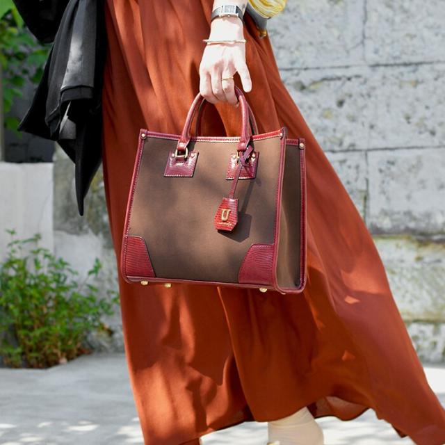 ユー（U）/スエード Angle【アングル】トートバッグ Mサイズ