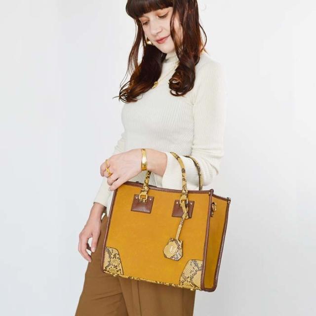 ユー（U）/スエード Angle【アングル】トートバッグ Mサイズ