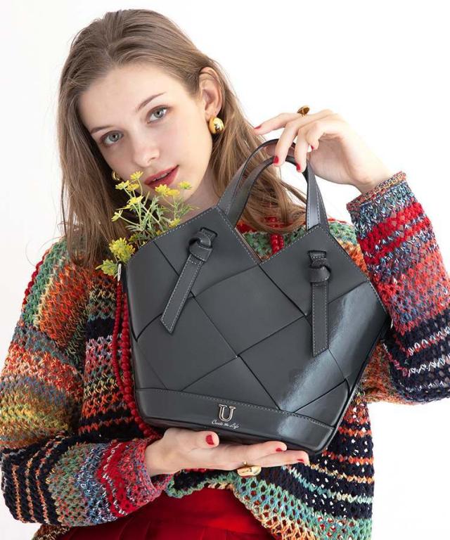 ユー（U）/■TVドラマ着用■リエールtisser【ティッセ】メッシュトートバッグ/ショルダー付き