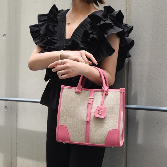 ユー（U）/キャンバスJuliangle【ジュリアングル】トートバッグ/Mサイズ