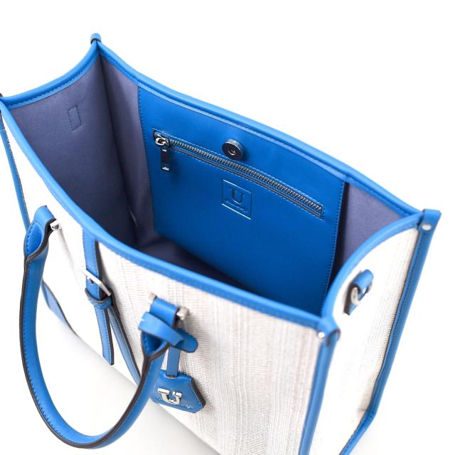 ユー（U）/キャンバスJuliangle【ジュリアングル】トートバッグ/L