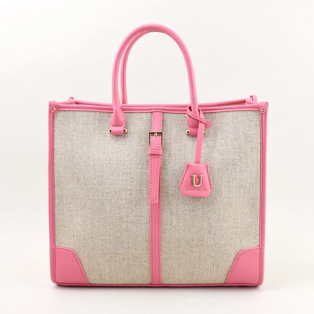 ユー（U）/キャンバスJuliangle【ジュリアングル】トートバッグ/L