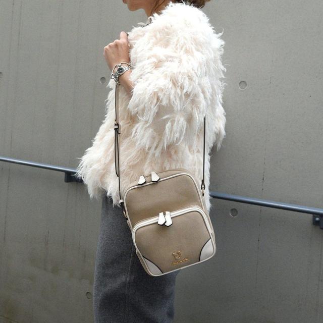 ユー（U）/multi poche【ムルティ ポッシュ】スエードショルダーバッグ