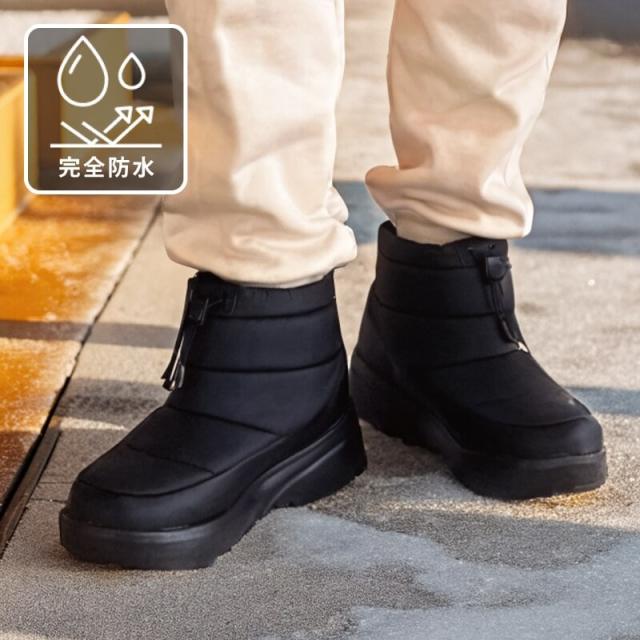 オリエンタルトラフィック（ORiental TRaffic）/撥水 完全防水 防寒 あったか 滑りにくい パデットショートスノーブーツ/OT3404