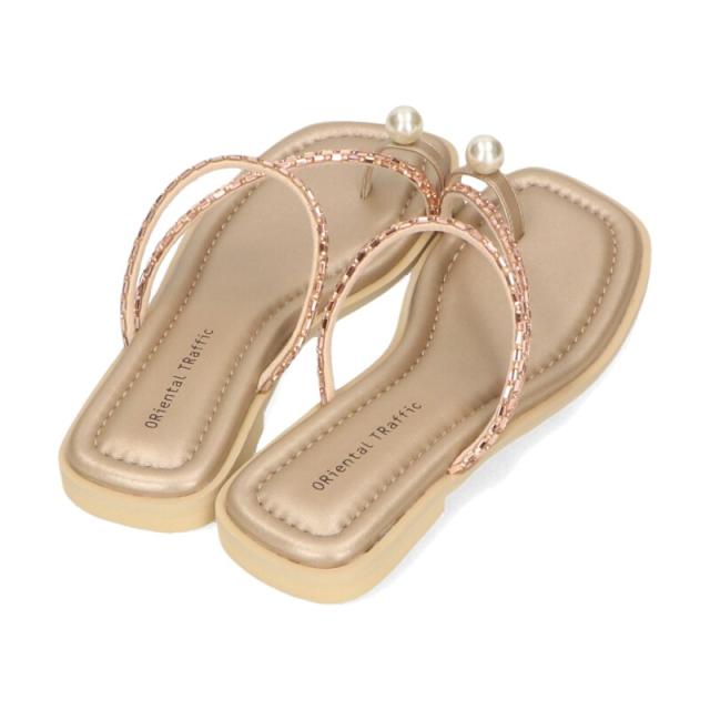 オリエンタルトラフィック（ORiental TRaffic）/パールトングフラットサンダル/41246