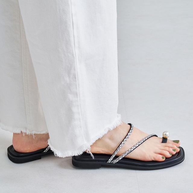 オリエンタルトラフィック（ORiental TRaffic）/パールトングフラットサンダル/41246