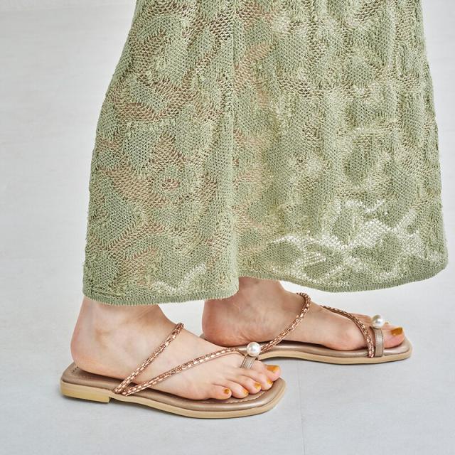 オリエンタルトラフィック（ORiental TRaffic）/パールトングフラットサンダル/41246