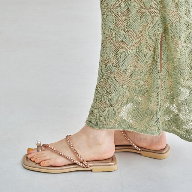 オリエンタルトラフィック（ORiental TRaffic）/パールトングフラットサンダル/41246