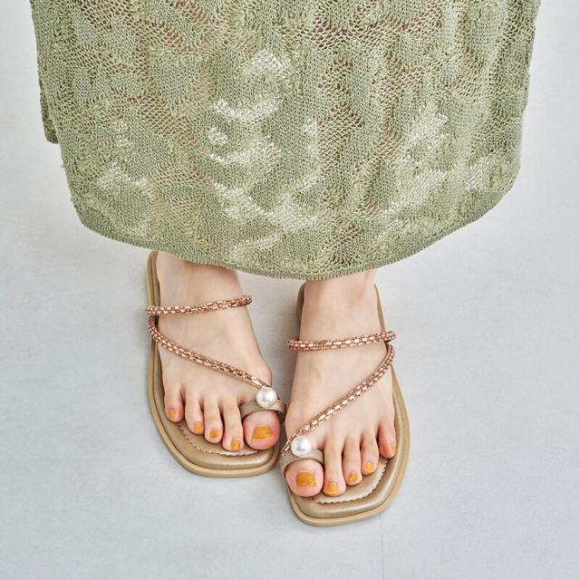 オリエンタルトラフィック（ORiental TRaffic）/パールトングフラットサンダル/41246