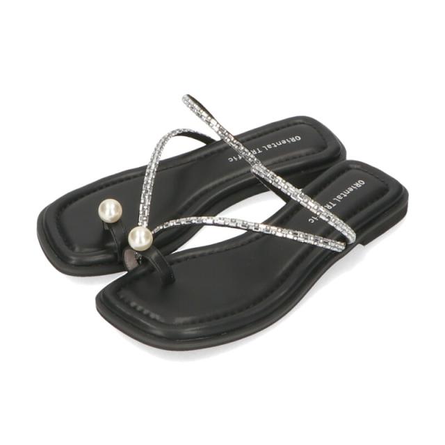 オリエンタルトラフィック（ORiental TRaffic）/パールトングフラットサンダル/41246