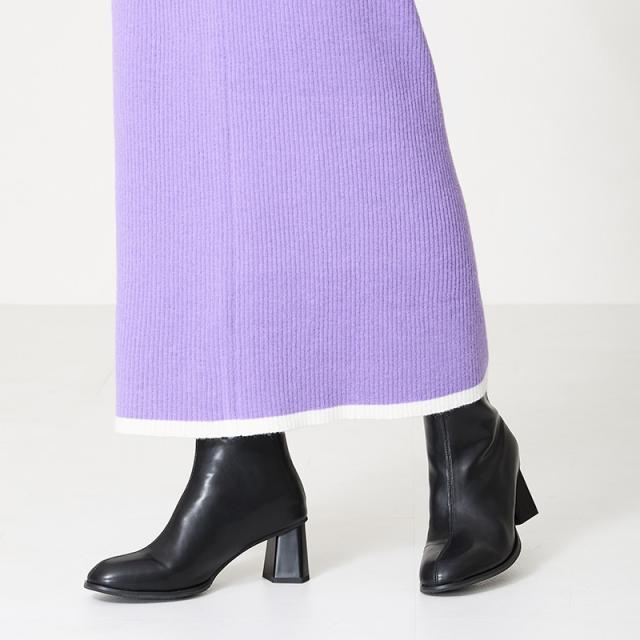 オリエンタルトラフィック（ORiental TRaffic）/変形ヒールラウンドトゥショートブーツ/41405