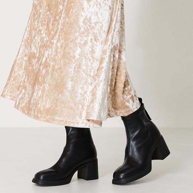 オリエンタルトラフィック（ORiental TRaffic）/オブリークトゥバックジップブーツ/41420