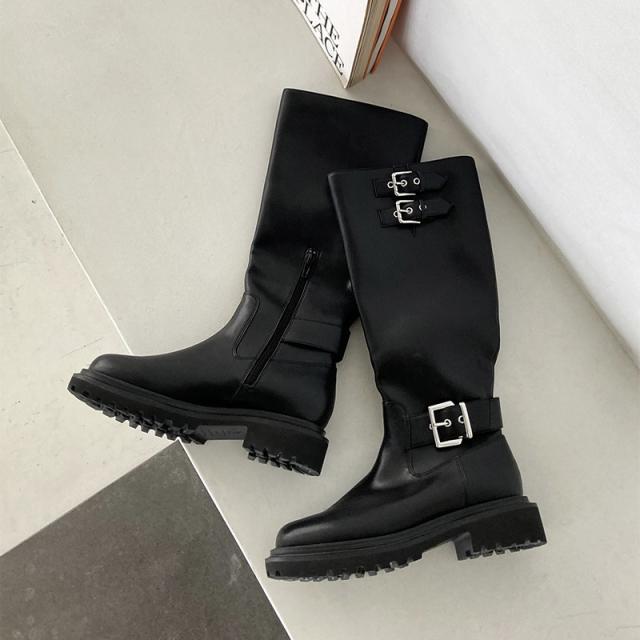 オリエンタルトラフィック（ORiental TRaffic）/ベルトデザインロングブーツ/41504