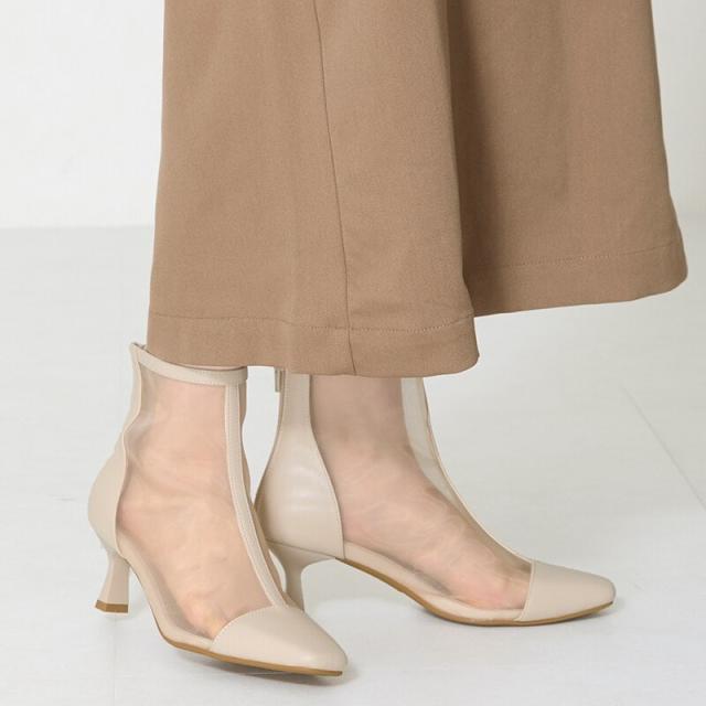 オリエンタルトラフィック（ORiental TRaffic）/チュールヒールブーツ/51105