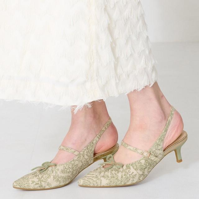 オリエンタルトラフィック（ORiental TRaffic）/カットデザインストラップパンプス/51111