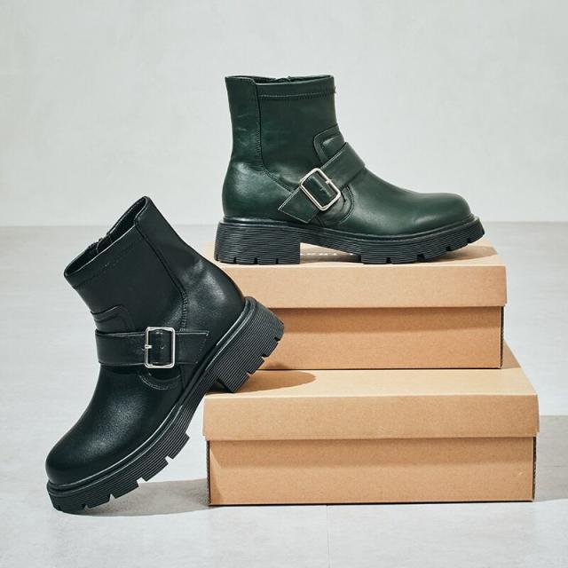 オリエンタルトラフィック（ORiental TRaffic）/ストレッチ素材で柔らかくあたたかい【25秋冬新作】エンジニアトショートブーツ/51411