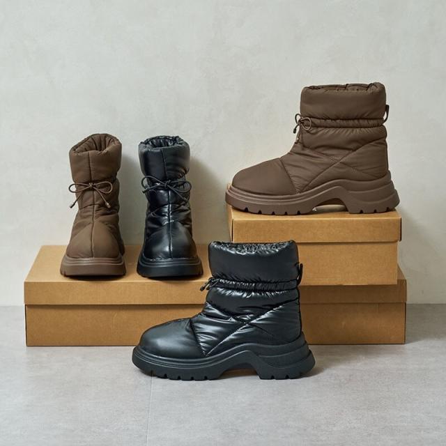 オリエンタルトラフィック（ORiental TRaffic）/厚底 ボアであたたかい【25秋冬新作】ペディンショートブーツ/51418