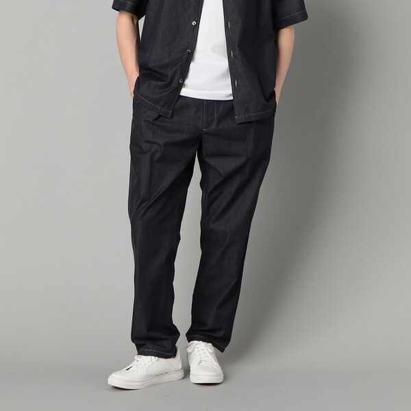 コムサ・メン（COMME CA MEN）/岡山織り超長綿高密度デニム インタックパンツ