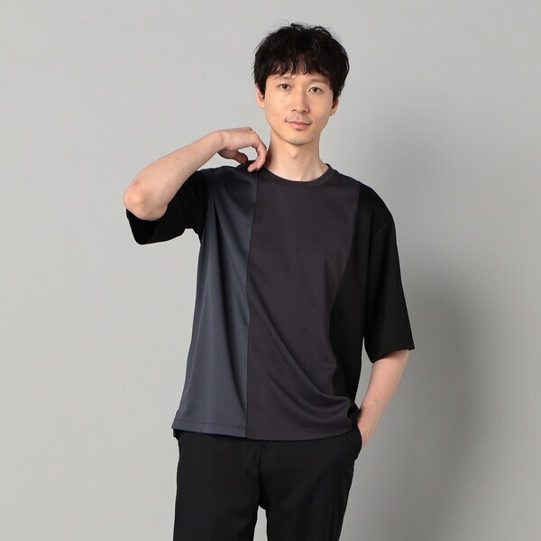 コムサ・メン（COMME CA MEN）/カラーブロック Tシャツ