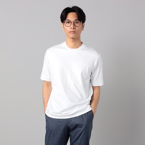 コムサ・メン（COMME CA MEN）/シルキースムースジャケ Tシャツ