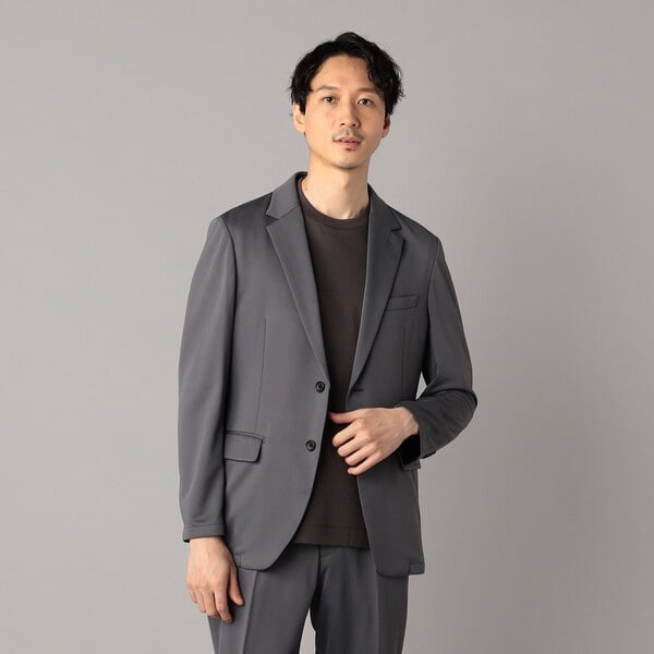 コムサ・メン（COMME CA MEN）/【セットアップ対応】マイクロメッシュエアージャージー テーラードジャケット_5