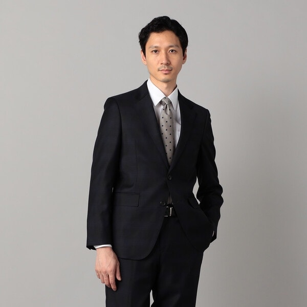 コムサ・メン（COMME CA MEN）/〔IL PRINCIPE〕【セットアップ対応】尾州産 タータンチェック ジャケット