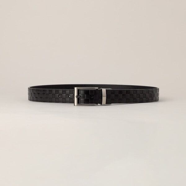 コムサ・メン（COMME CA MEN）/【リバーシブル】市松ベルト