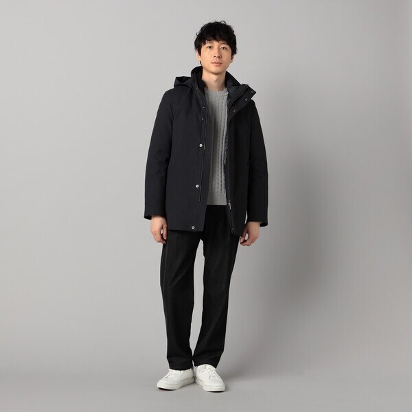 コムサ・メン（COMME CA MEN）/【撥水・防風・透湿】【3WAY】ラミネート加工バーズアイ コート_2