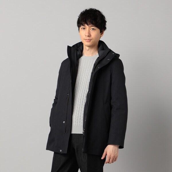 コムサ・メン（COMME CA MEN）/【撥水・防風・透湿】【3WAY】ラミネート加工バーズアイ コート_7