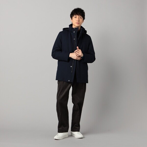 コムサ・メン（COMME CA MEN）/【撥水・防風・透湿】【3WAY】ラミネート加工バーズアイ コート_8
