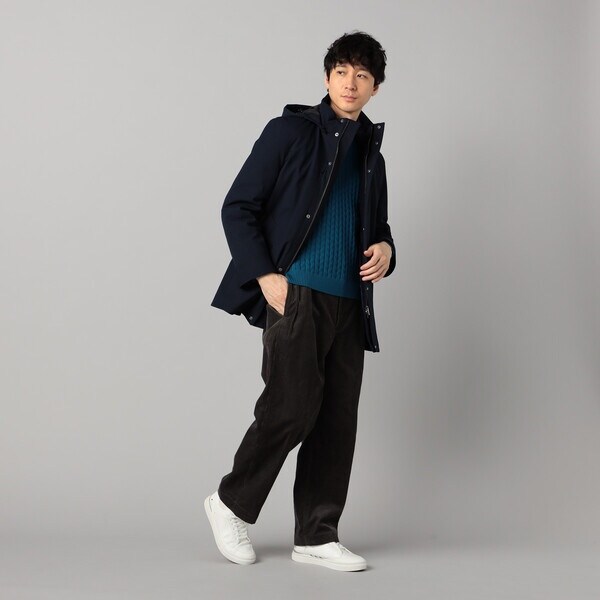 コムサ・メン（COMME CA MEN）/【撥水・防風・透湿】【3WAY】ラミネート加工バーズアイ コート_10