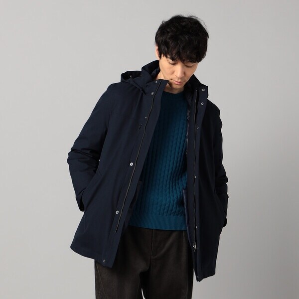 コムサ・メン（COMME CA MEN）/【撥水・防風・透湿】【3WAY】ラミネート加工バーズアイ コート_13
