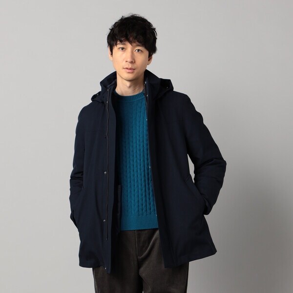 コムサ・メン（COMME CA MEN）/【撥水・防風・透湿】【3WAY】ラミネート加工バーズアイ コート_14