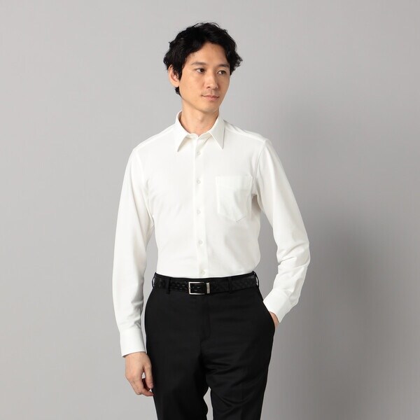 コムサ・メン（COMME CA MEN）/ソロテックス2WAYオックスフォード レギュラーカラーシャツ_4
